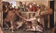 Michelangelo Buonarroti Sacrifice of Noah china oil painting reproduction